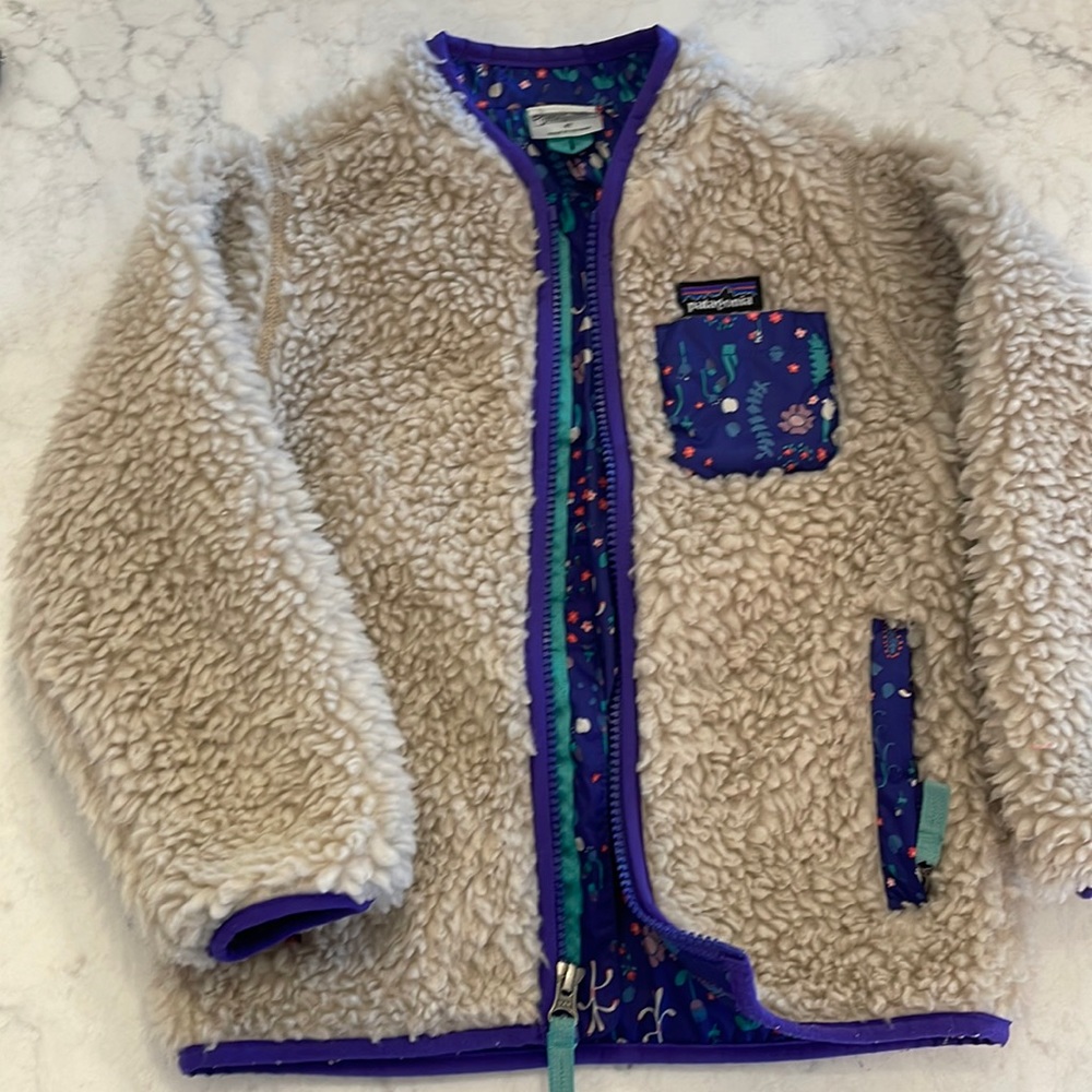 Girls Patagonia reversible jacket